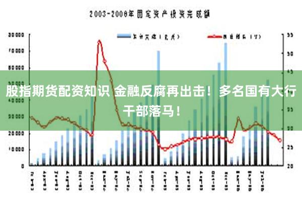 股指期货配资知识 金融反腐再出击！多名国有大行干部落马！