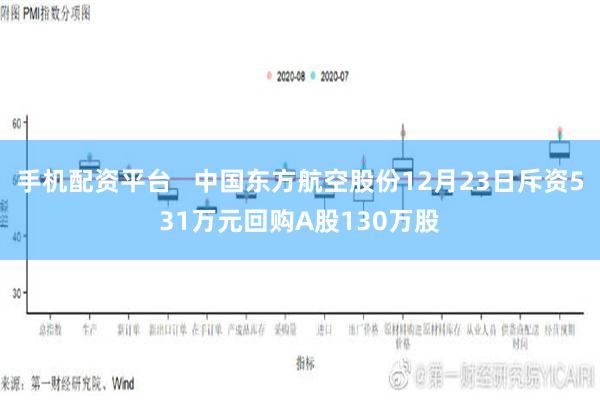 手机配资平台   中国东方航空股份12月23日斥资531万元回购A股130万股